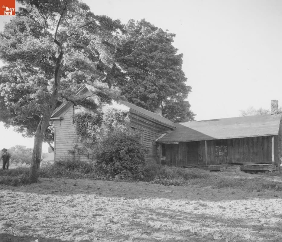 Edison Homestead at Its Original Site, Vienna, Ontario, Canada, June 1933