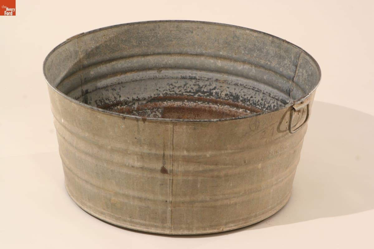 Washtub Used by Susana Allen Hunter and Family