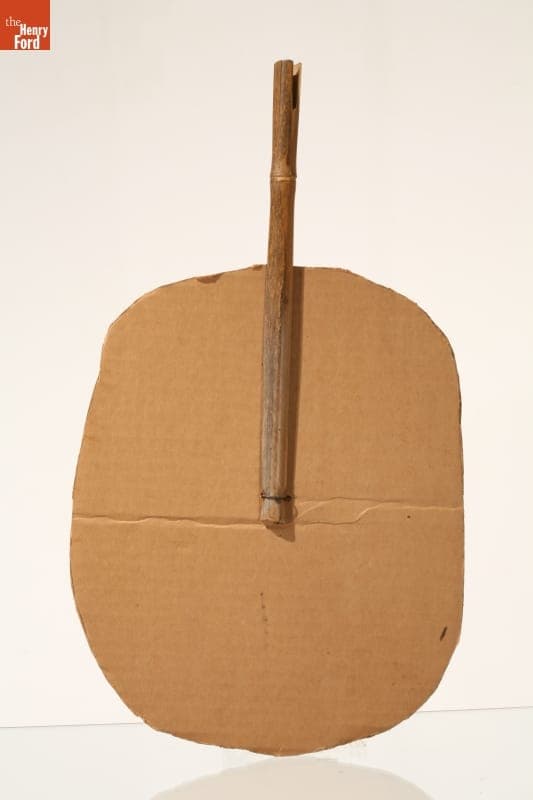 Handmade Fan Used by Susana Allen Hunter