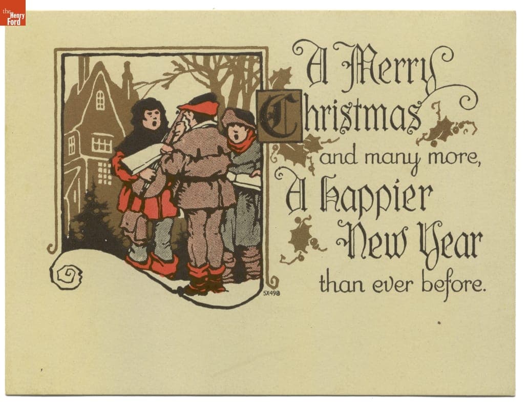"A Merry Christmas and Many More, A Happier New Year Than Ever Before," 1927