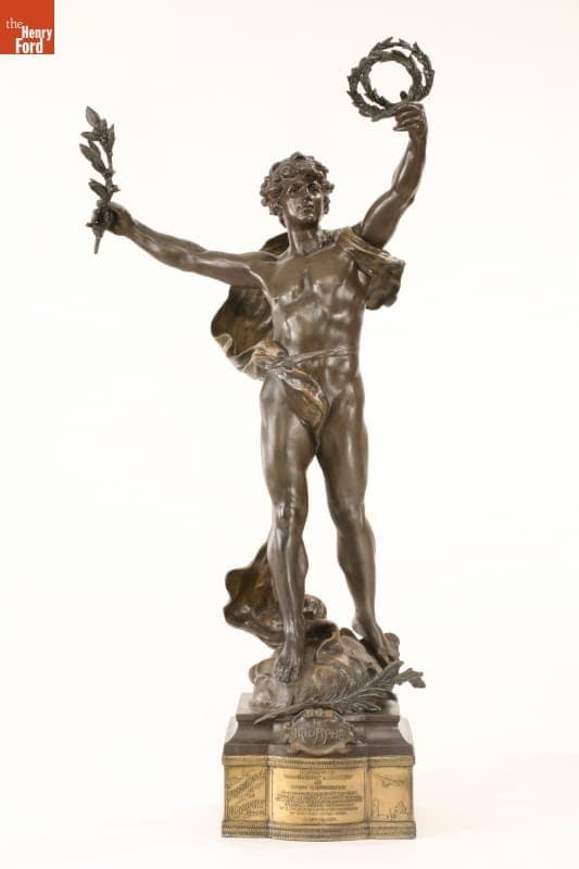 Trophy Presented to Earle Lewis Ovington, 1911