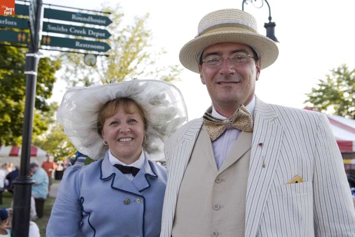 Ragtime Street Fair in Greenfield Village, July 2007