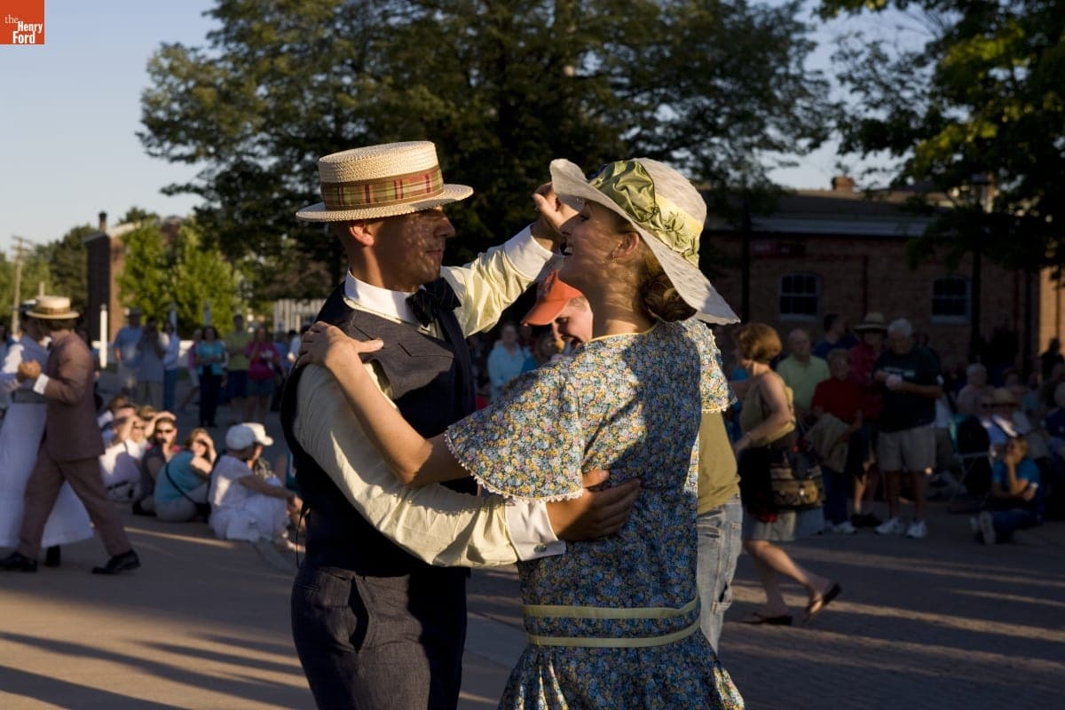 Ragtime Street Fair in Greenfield Village, July 2007