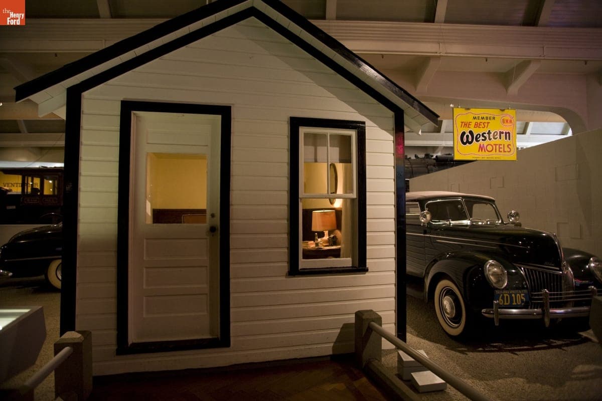 Tourist Cabin from Irish Hills Area of Michigan, on Exhibit in Henry Ford Museum, September 2007