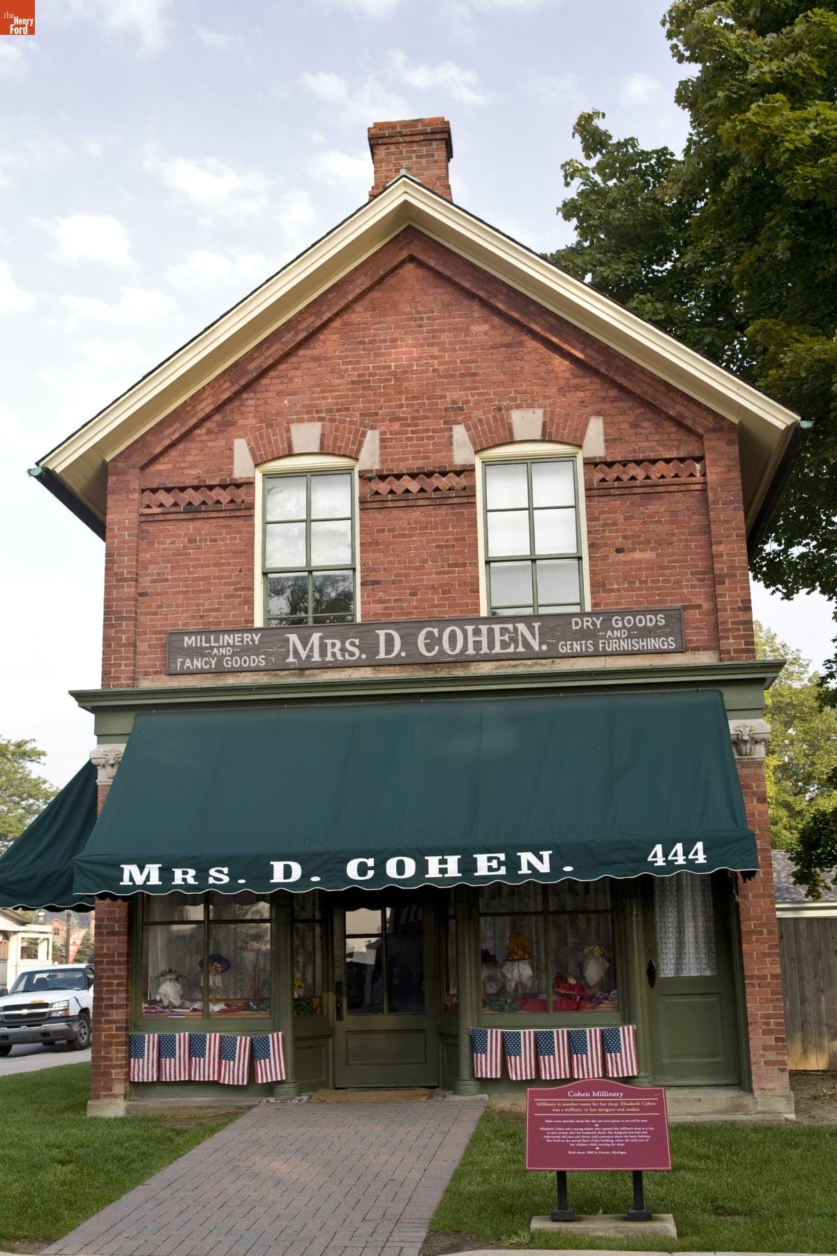 Cohen Millinery in Greenfield Village, September 2007