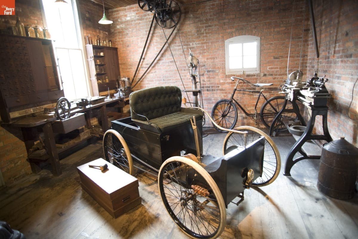 Replica of Henry Ford's 1896 Quadricycle