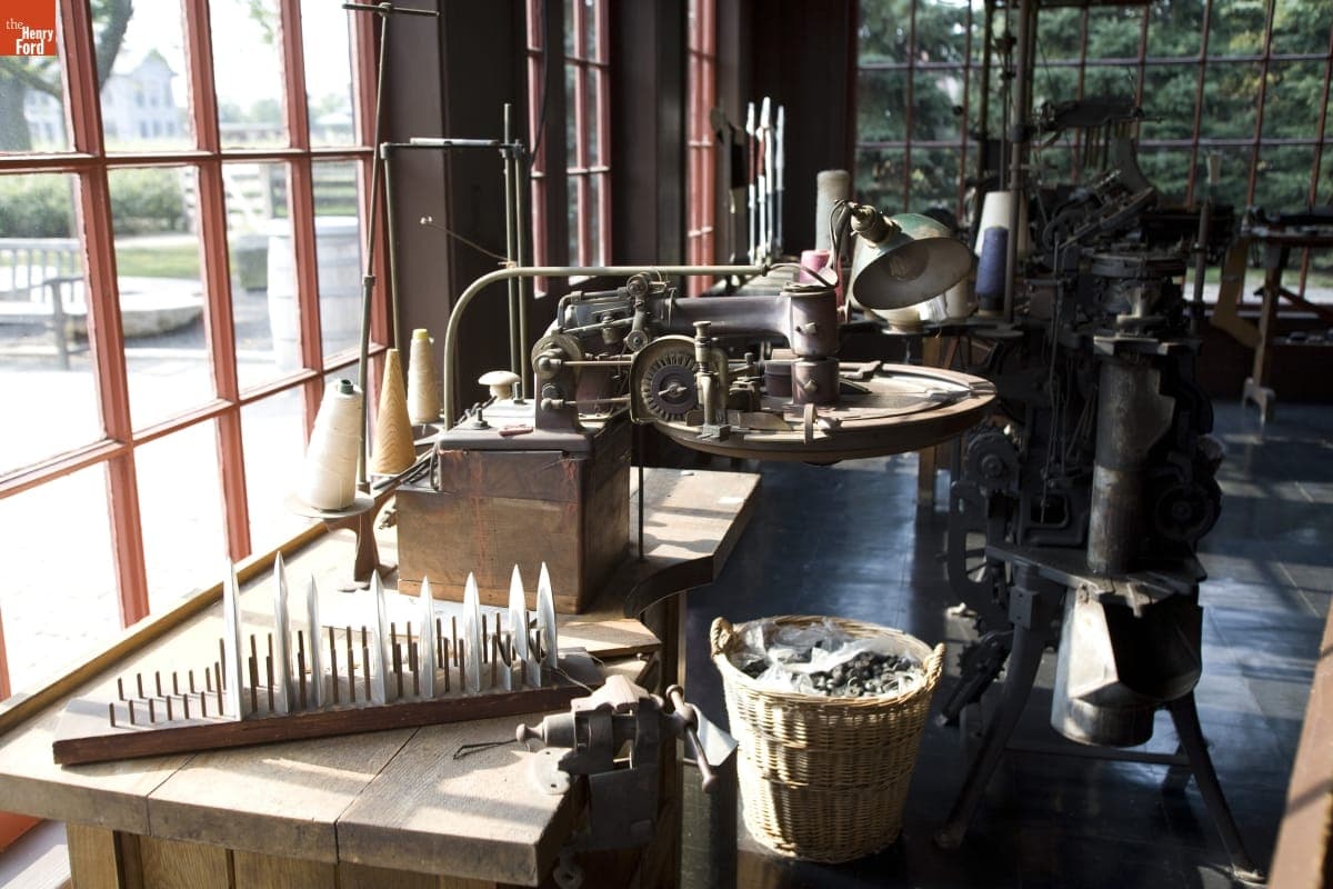 Weaving Shop in Greenfield Village, September 2007
