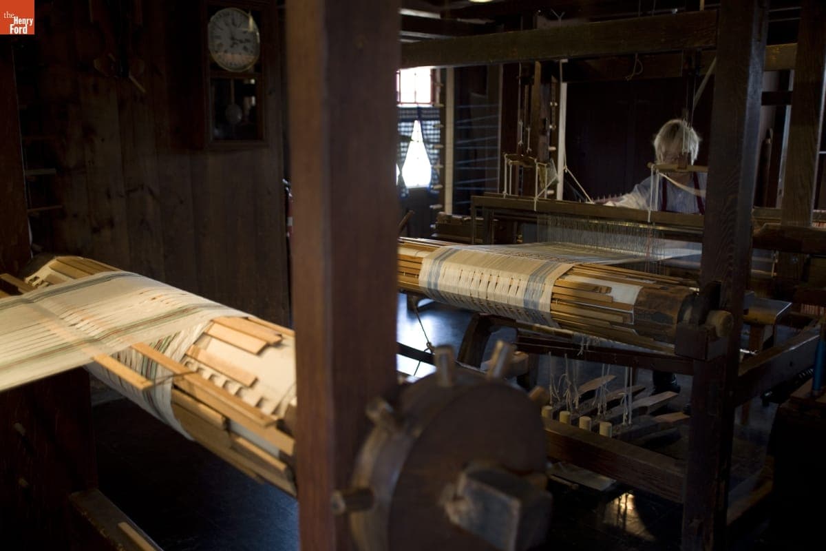 Weaving Shop in Greenfield Village, September 2007