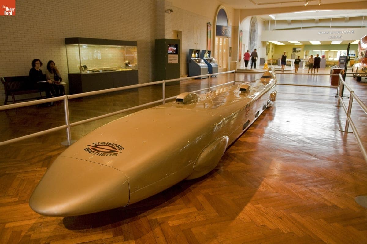 1965 Goldenrod Land Speed Race Car in Henry Ford Museum, September 2007