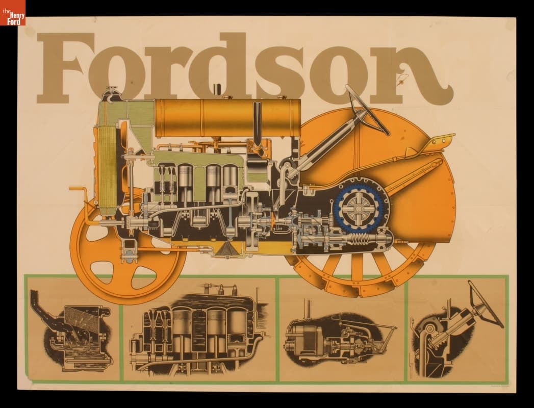 Advertising Poster, Fordson Tractors, circa 1930