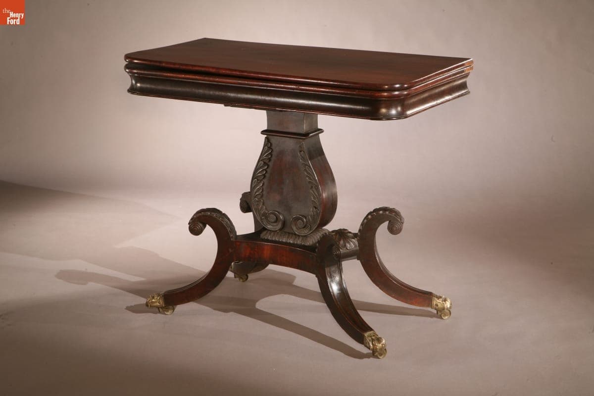 Center Table, Used in Abraham Lincoln's Springfield, Illinois Home, 1810-1830