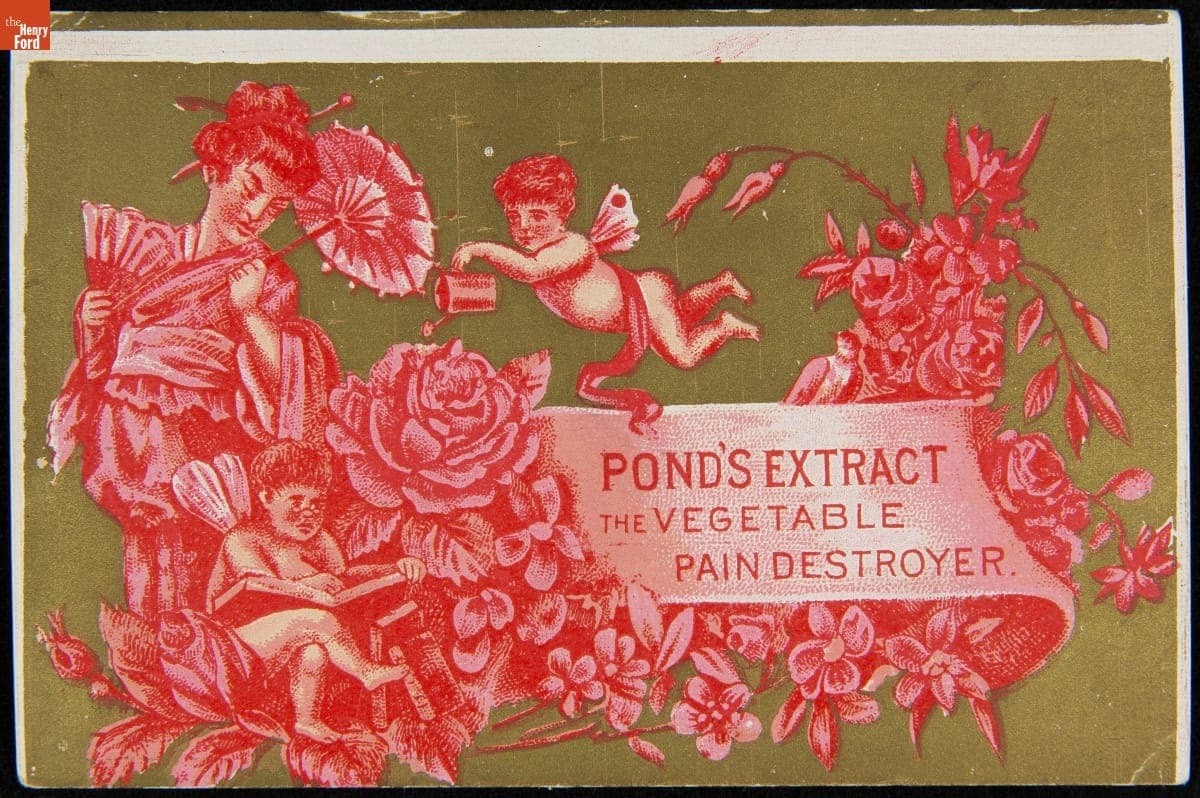 Trade Card for Pond's Extract, Pond's Extract Co., 1886-1910
