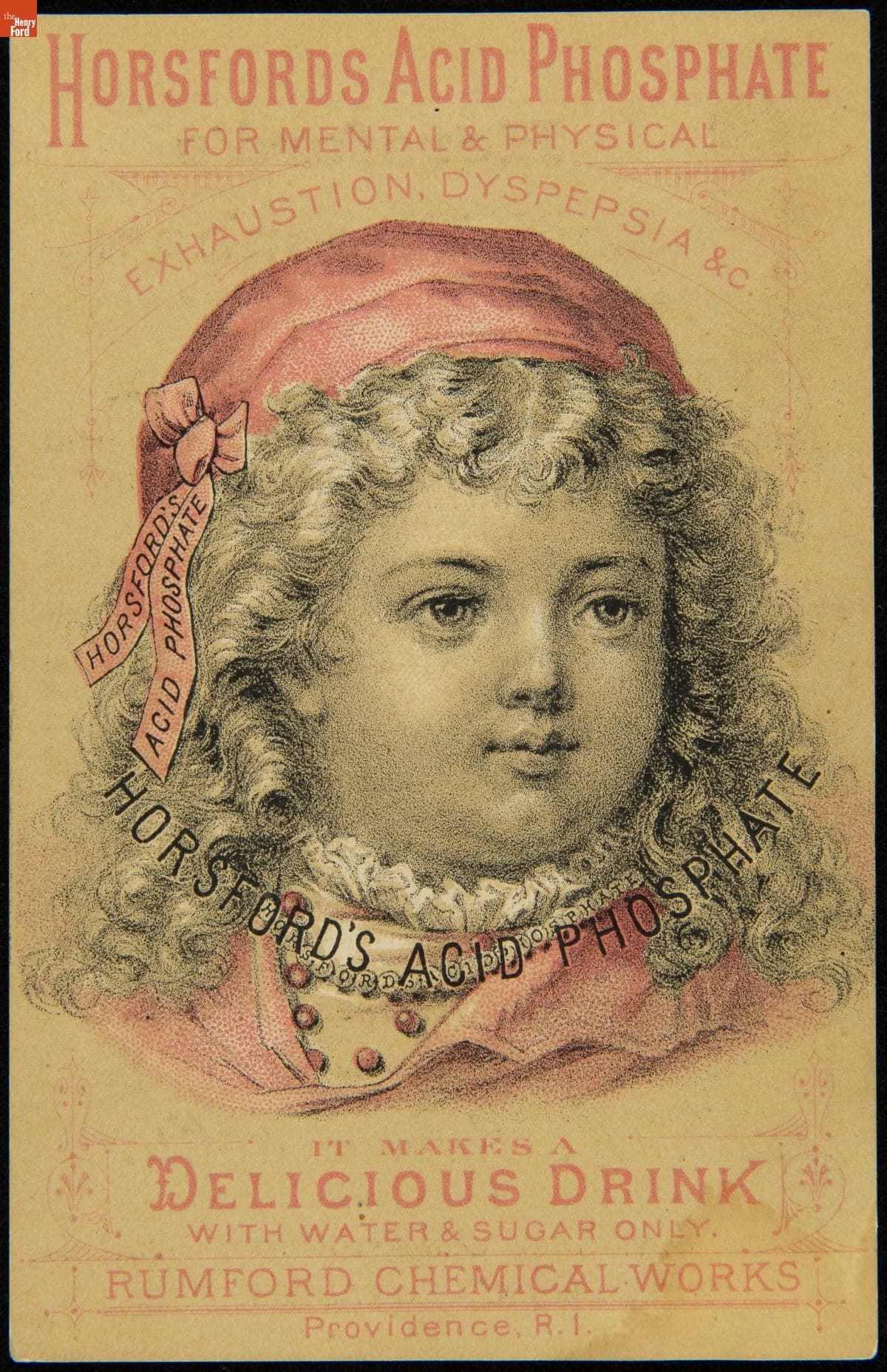 Trade Card for Horsford's Acid Phosphate, Rumford Chemical Works, 1866-1890