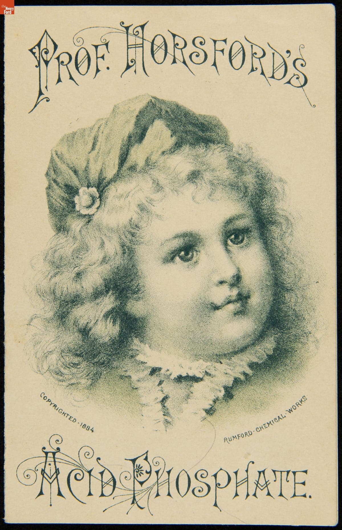 Trade Card for Prof. Horsford's Acid Phosphate, Rumford Chemical Works, 1884