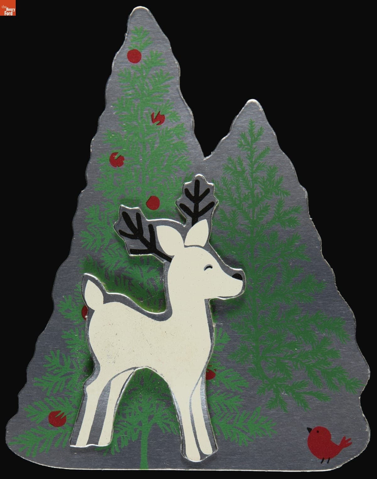 Hallmark Reindeer and Christmas Trees Christmas Decoration, 1977-1982
