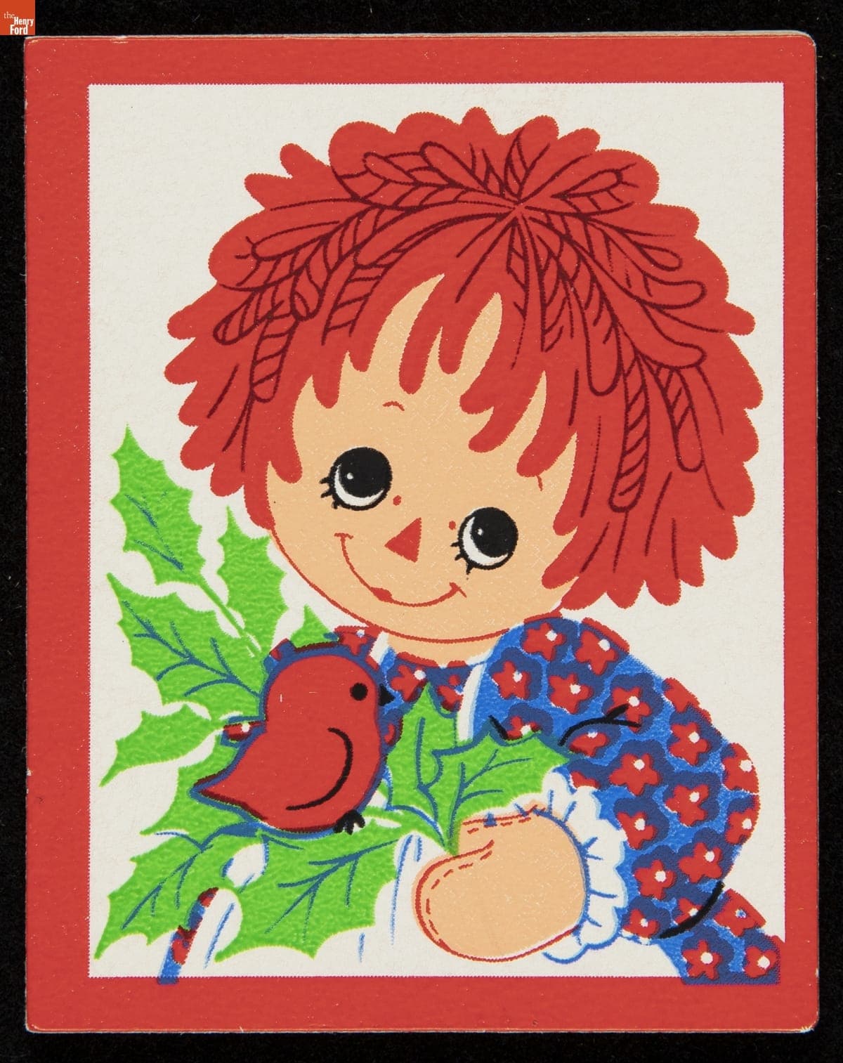 Hallmark Raggedy Ann Gift Tag, 1976