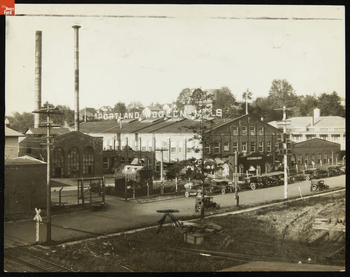 Woolen Mill in Portland, Oregon, 1923-1924
