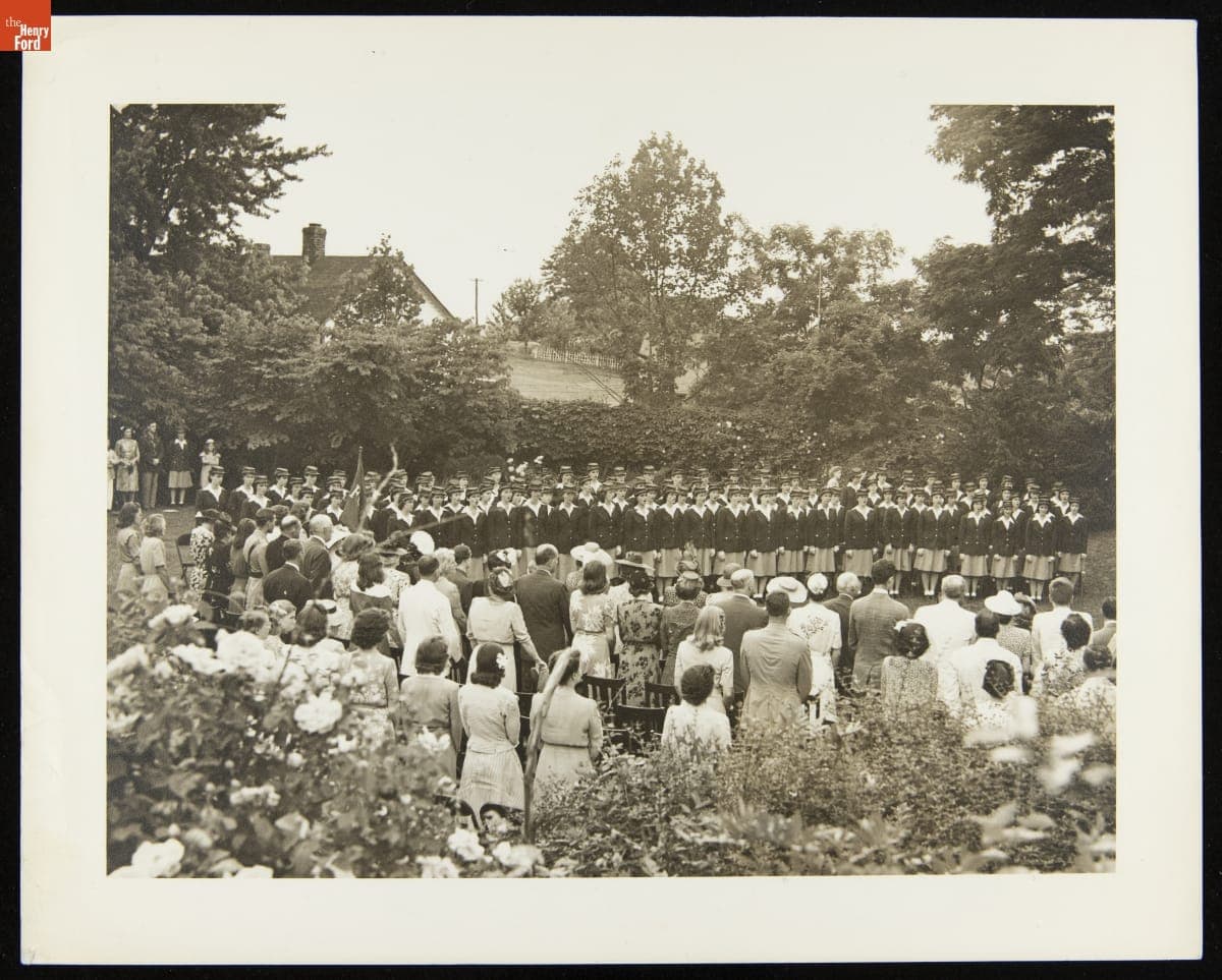 Martha Parke Firestone and Fellow Graduates of the Foxcroft School, Middleburg, Virginia, June 2, 1943