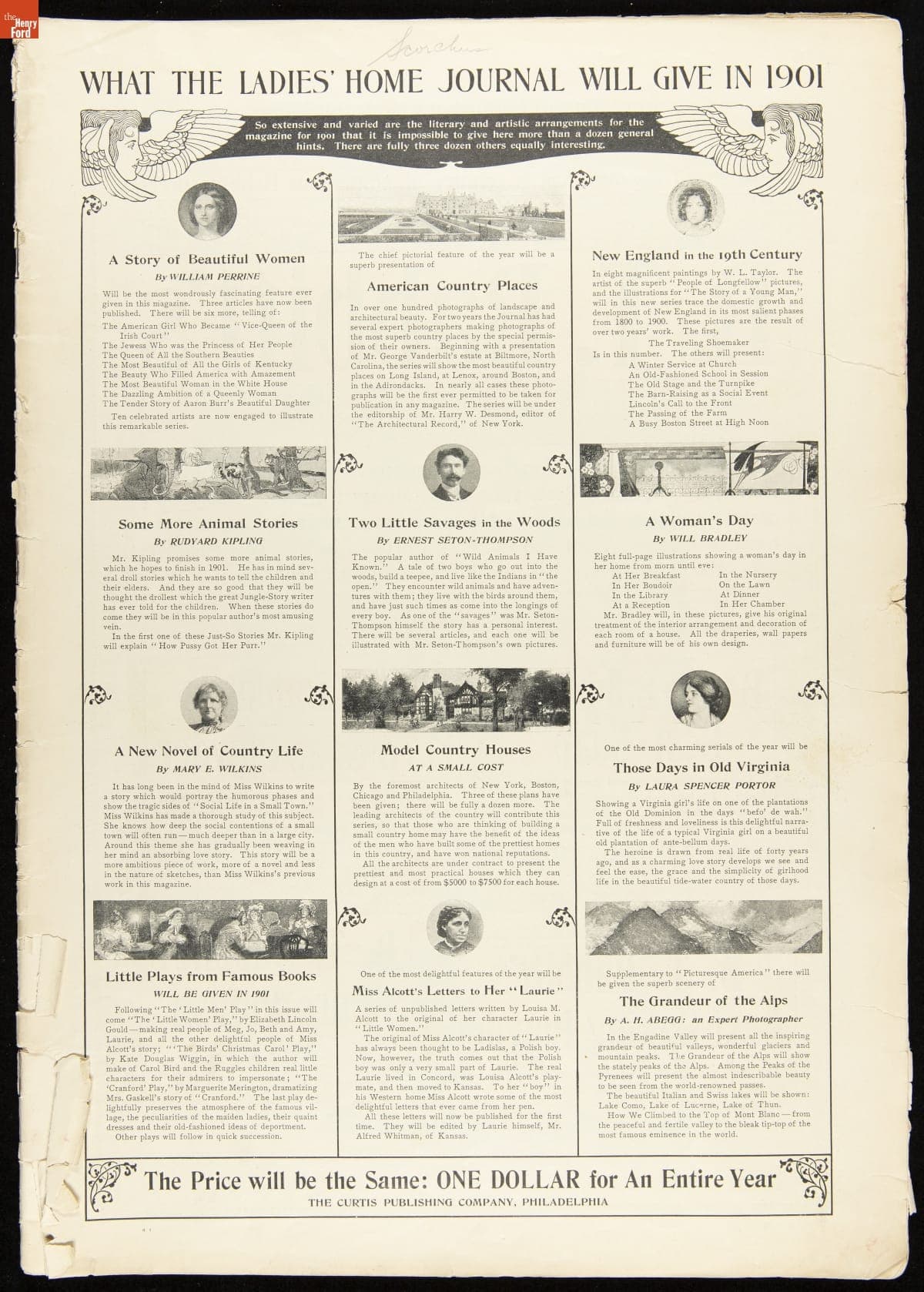 Ladies' Home Journal, Volume XVIII, No. 1, December 1900