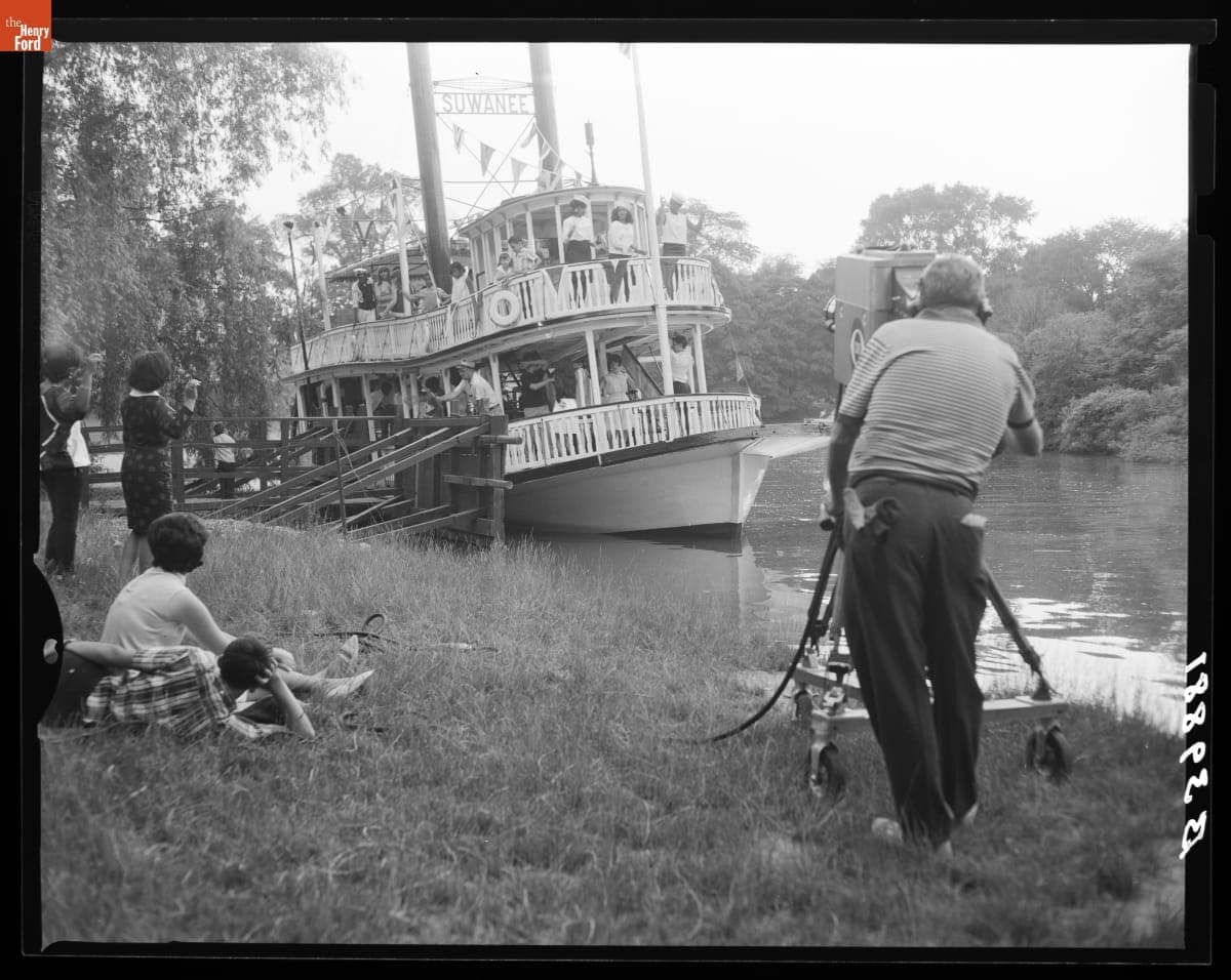 Television Special "It's What's Happening Baby" Being Filmed in Greenfield Village, June 1965