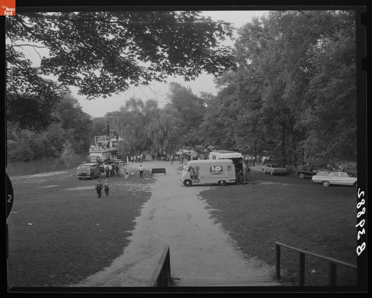 Television Special "It's What's Happening Baby" Being Filmed in Greenfield Village, June 1965