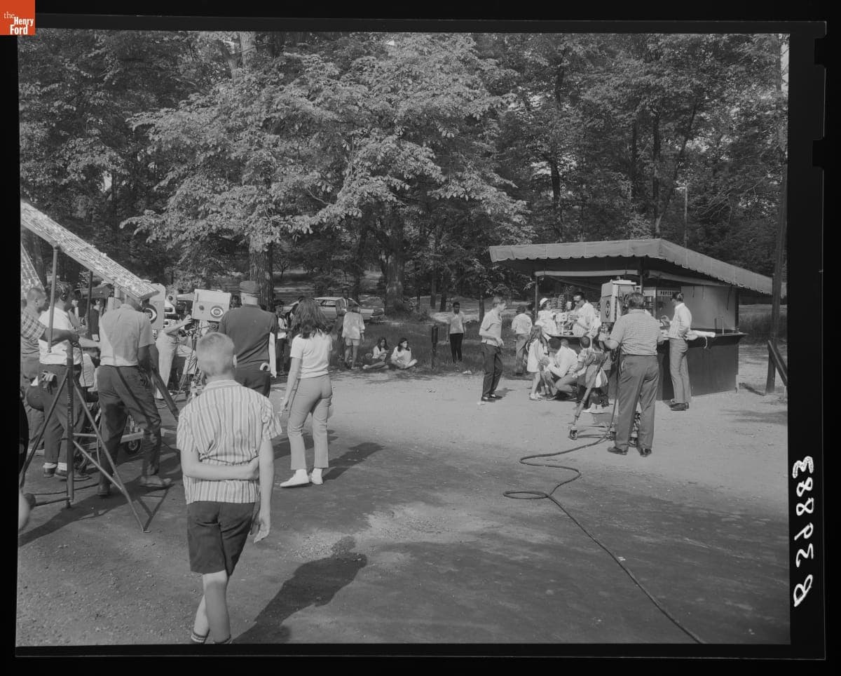 Television Special "It's What's Happening Baby" Being Filmed in Greenfield Village, June 1965