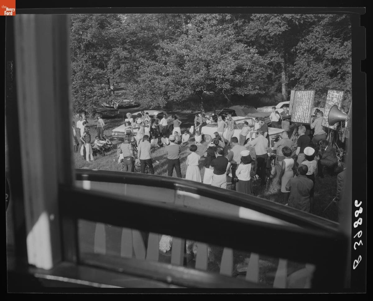 Television Special "It's What's Happening Baby" Being Filmed in Greenfield Village, June 1965