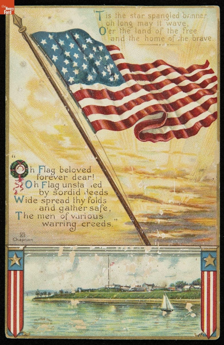 "Oh Flag Beloved Forever Dear!....." 1909