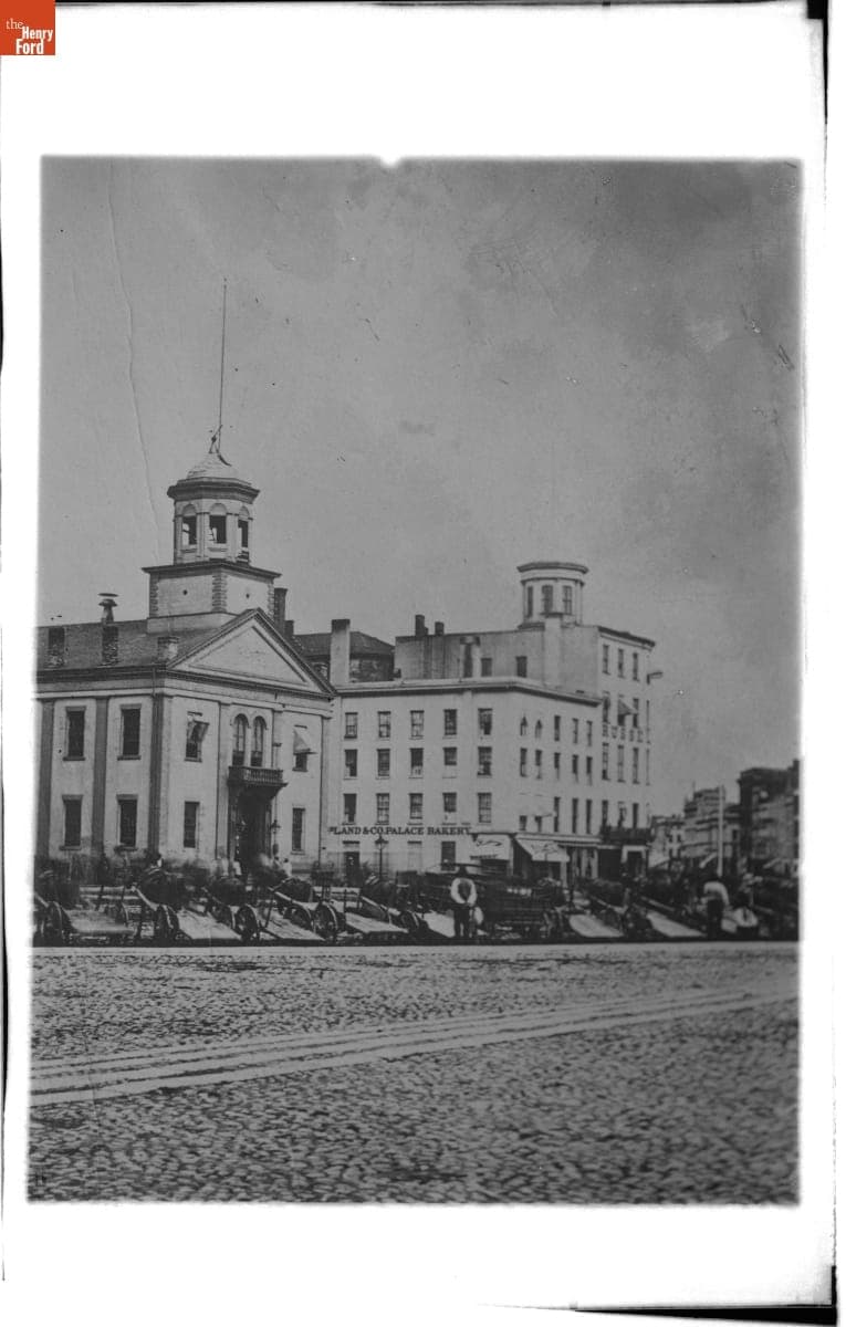 Detroit's Original City Hall Building, 1860-1872