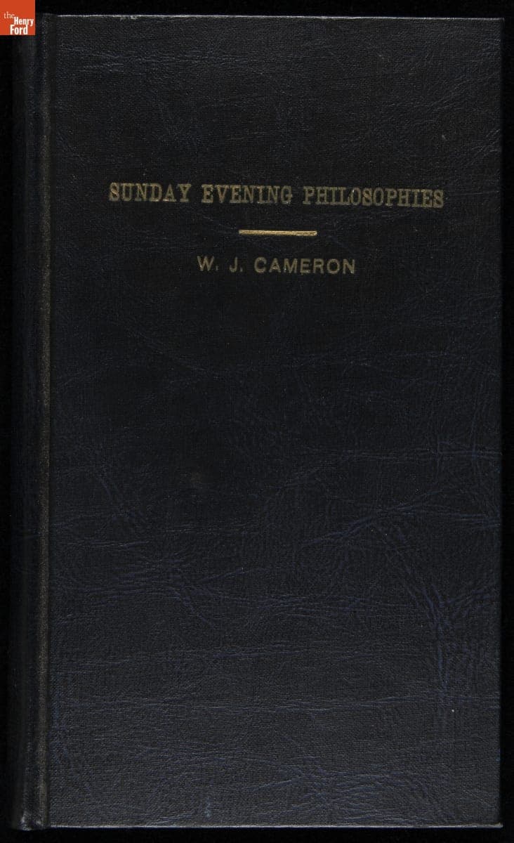 Talks Given on The Ford Sunday Evening Hour, September 1937-June 1938