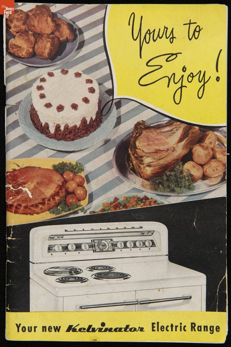 Yours to Enjoy! Your New Kelvinator Electric Range, 1950