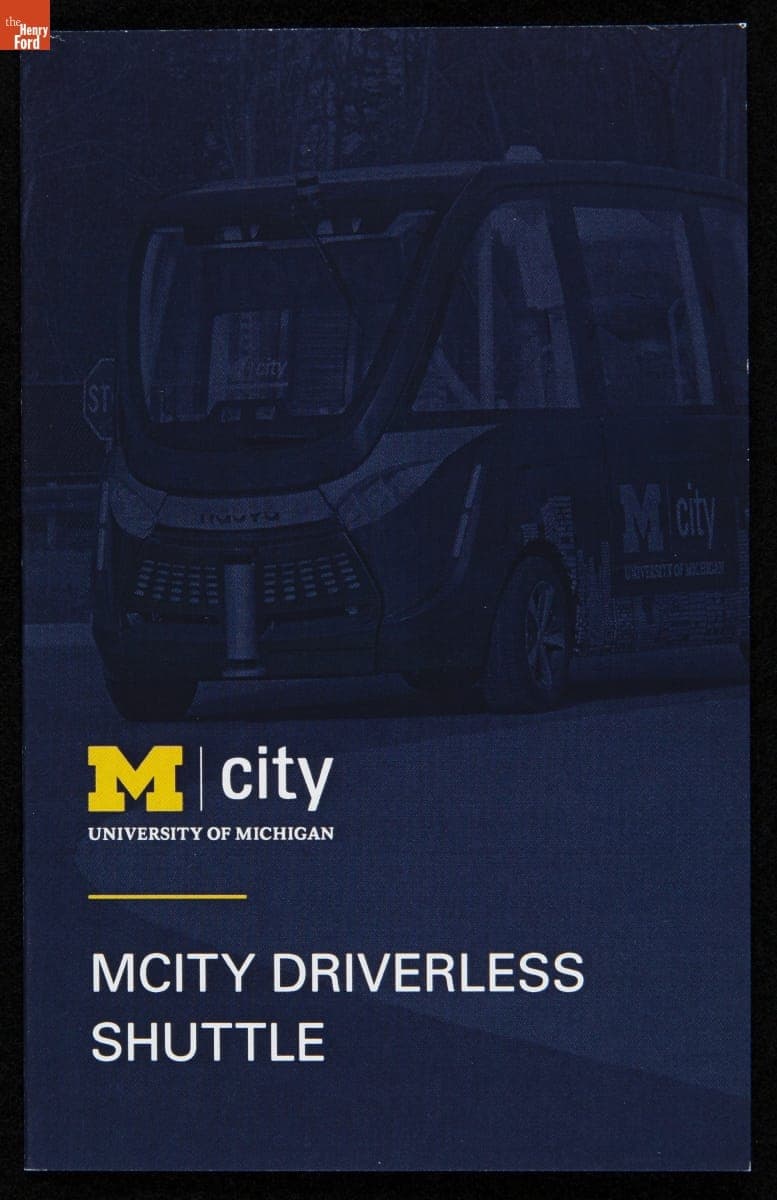 Mcity Driverless Shuttle, 2018