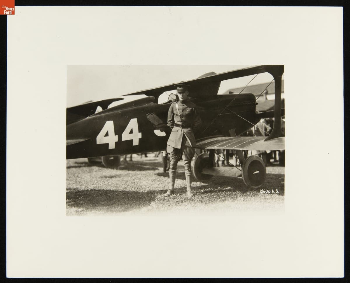 Lieutenant Lester J. Maitland, 2nd Place Winner, Pulitzer Air Race, October 14, 1922