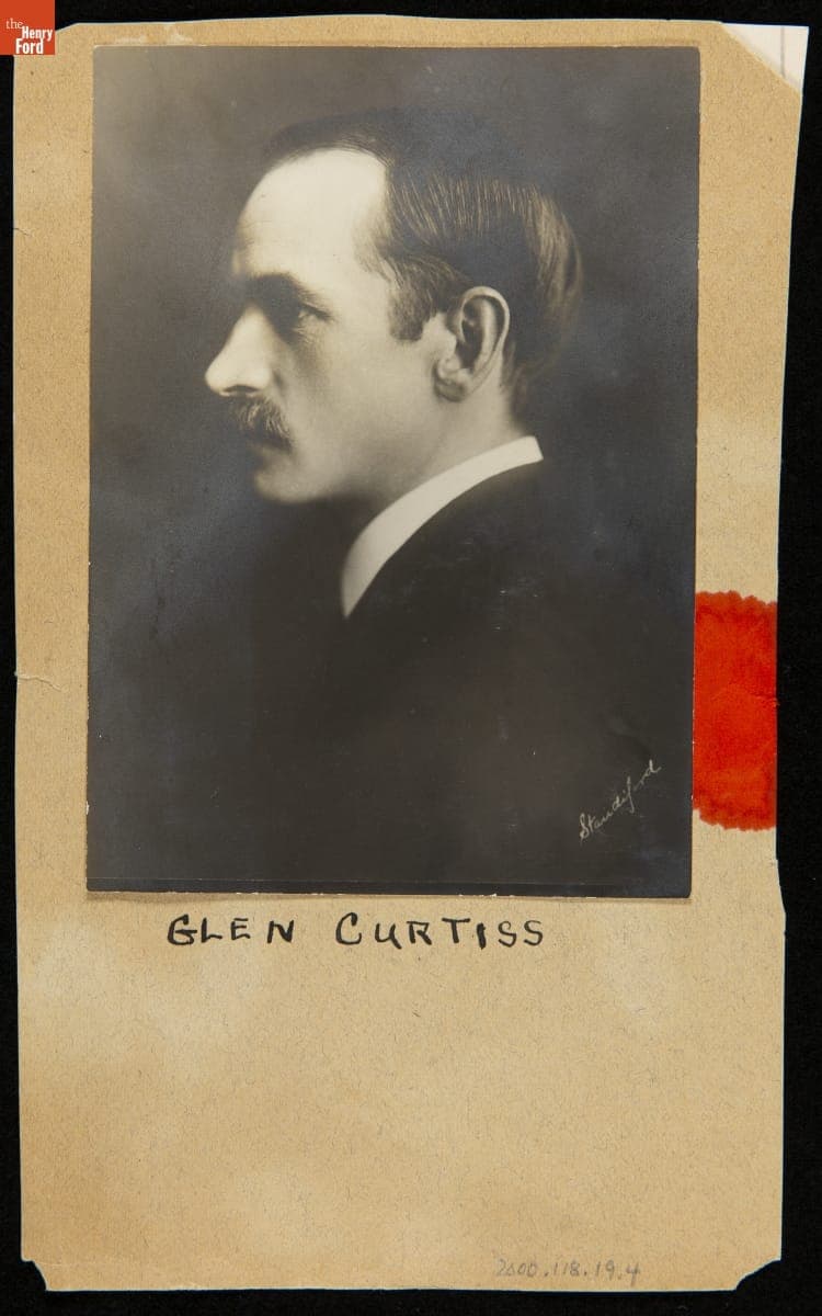 Portrait of Glenn Curtiss, 1910-1912