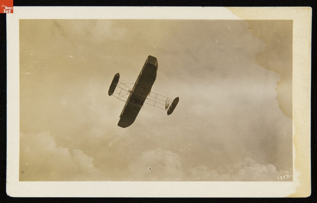 Airplane in Flight, 1910