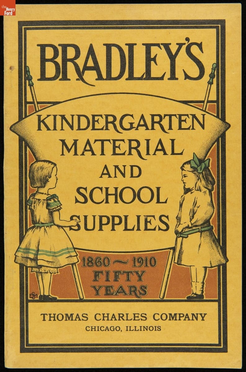Milton Bradley Company Trade Catalog, "Bradley's Kindergarten Material and School Supplies," 1910