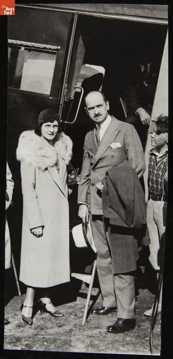 Lena and Glenn Curtiss, May 1930