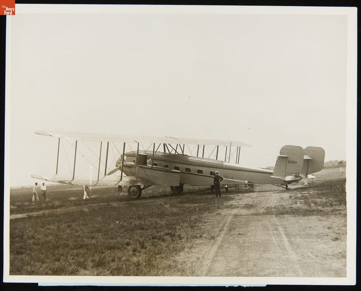 Curtiss "Condor" Twin-Motor Plane Trial Flight, 1929