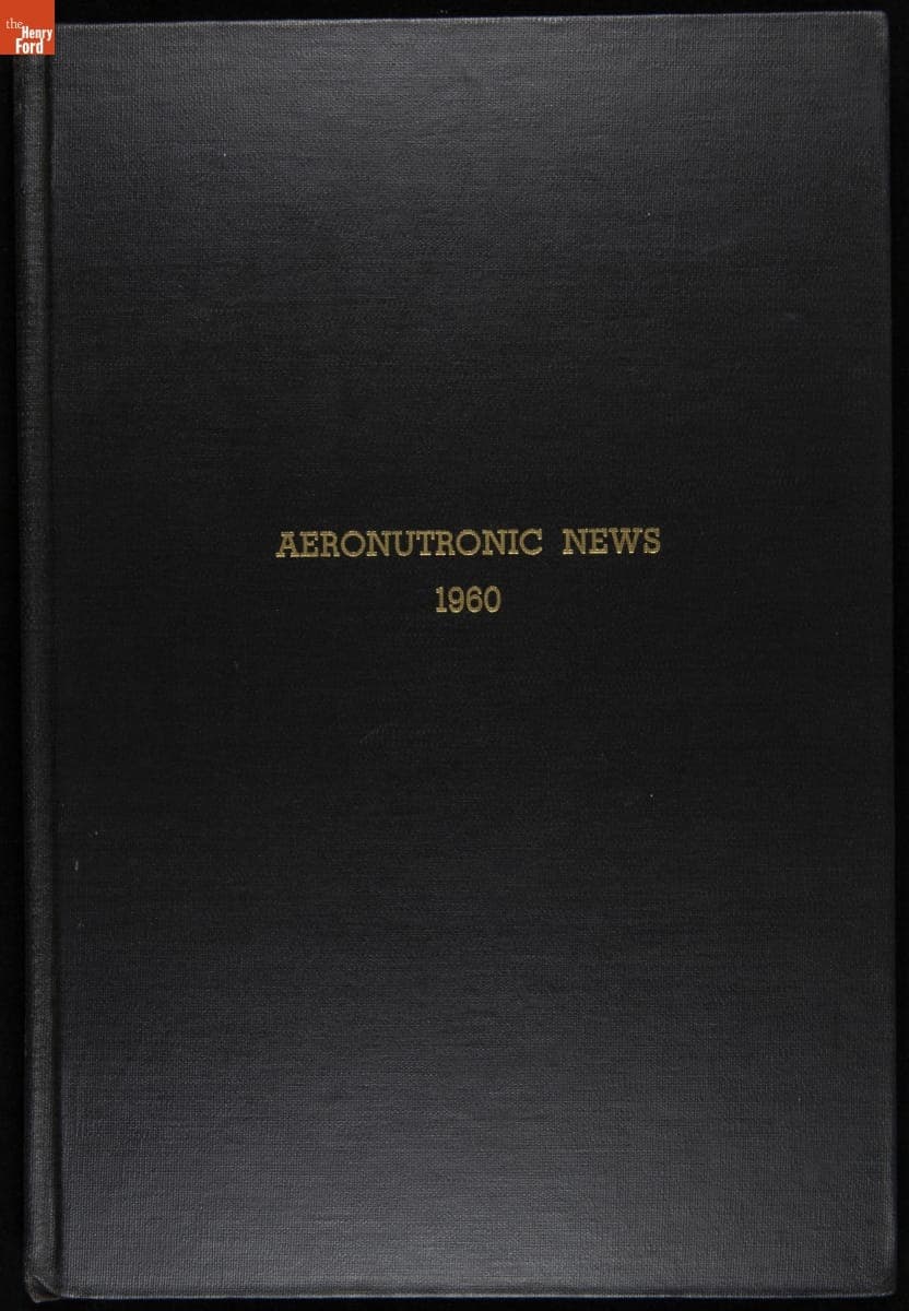 Aeronutronics News, Volume 1, March-December 1960