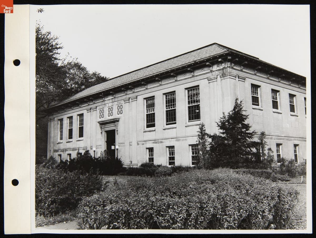 Dearborn Public Library, September 1945