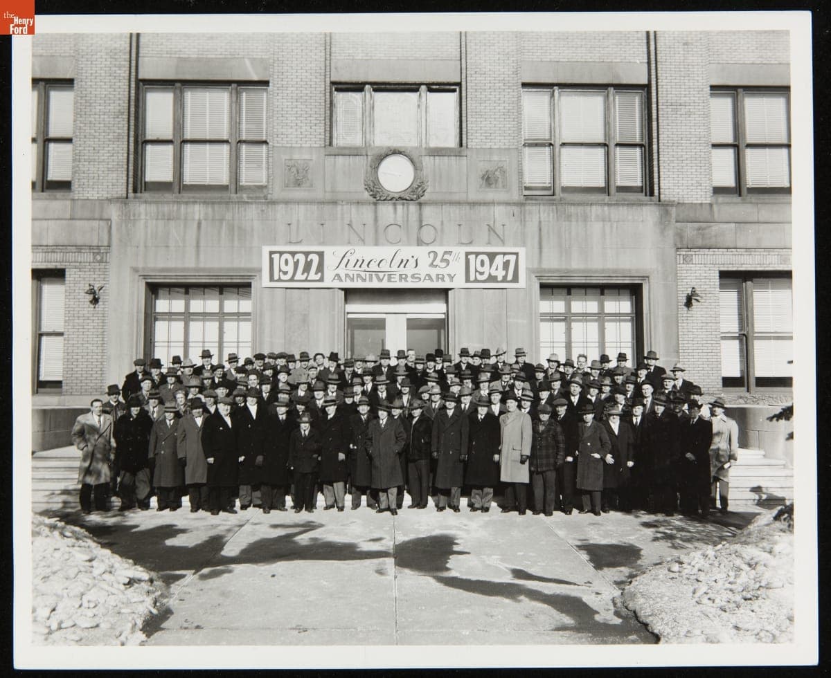 25th Anniversary of Ford Motor Company's Acquisition of Lincoln, February 4, 1947