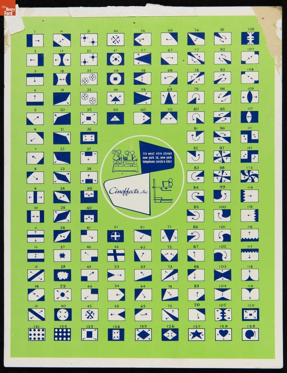 Compositional Techniques, Cineffects, Inc.