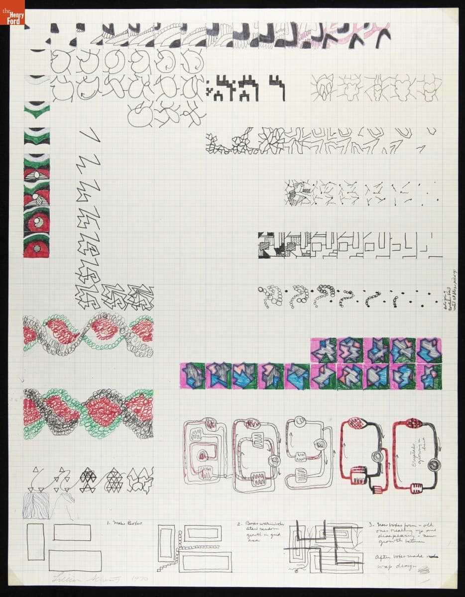 Study by Lillian F. Schwartz, 1970