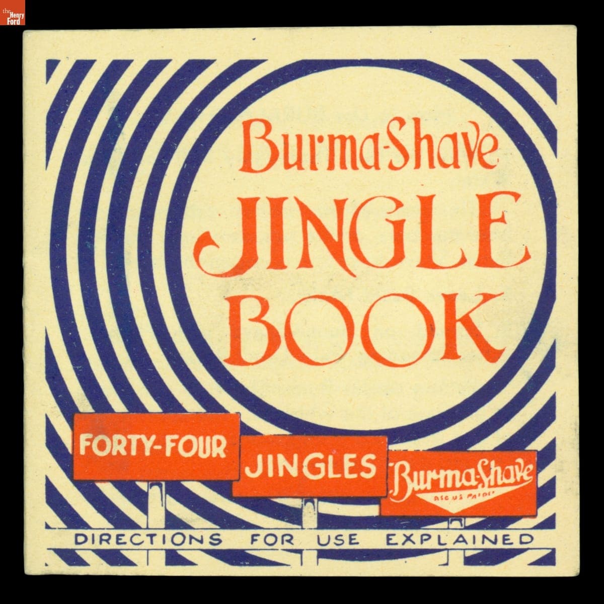 Burma-Shave Jingle Book, 1936