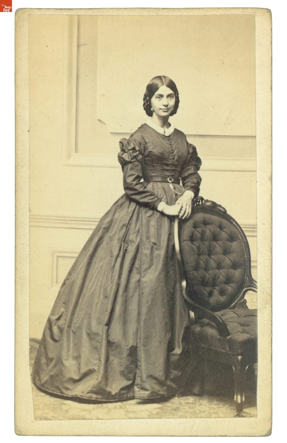 Woman Wearing a Cameo, circa 1862