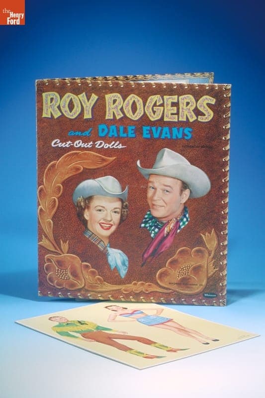 Roy Rogers and Dale Evans Cut-Out Dolls, 1954