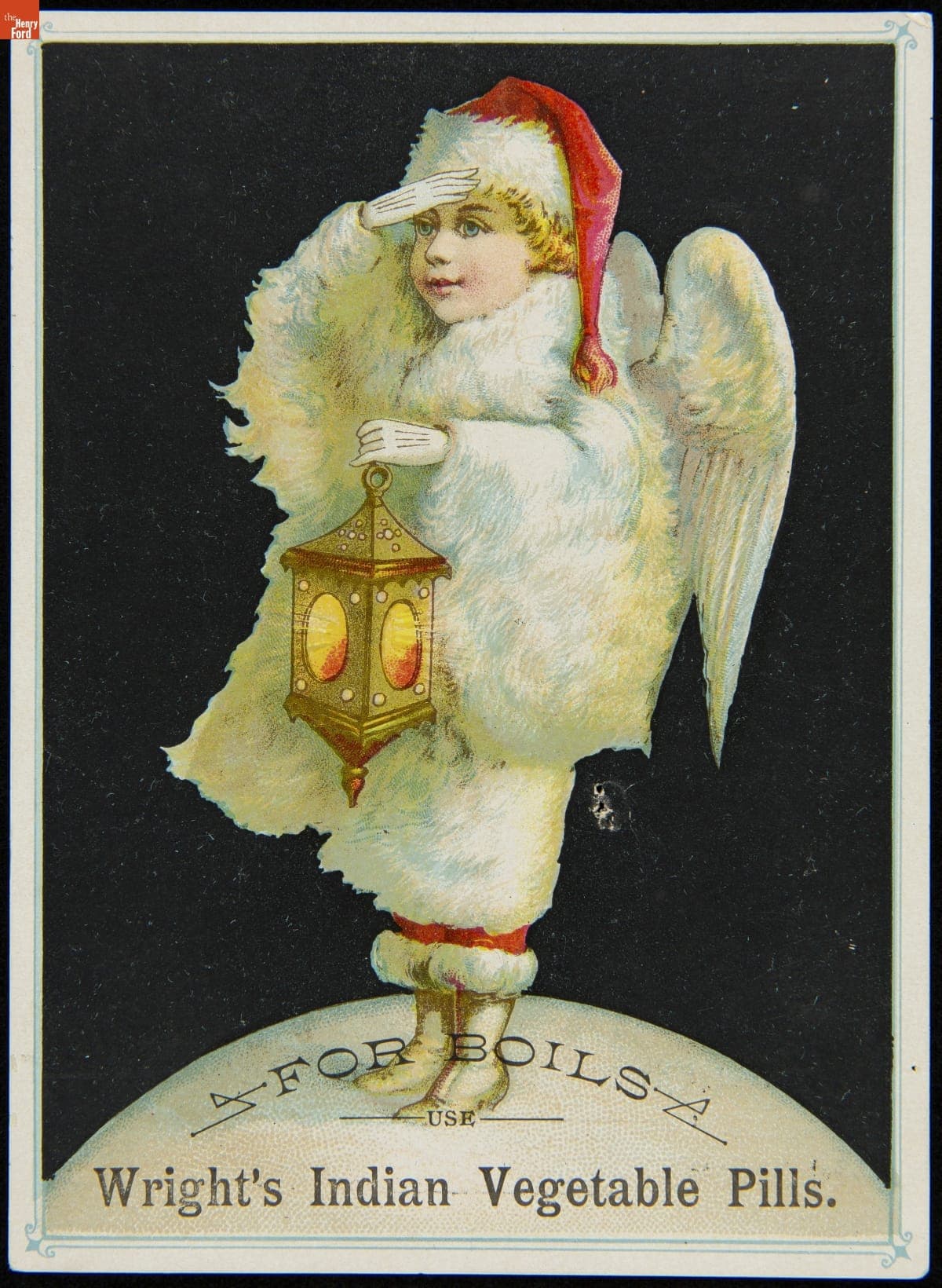 Trade Card for Wright's Indian Vegetable Pills, 1860-1890