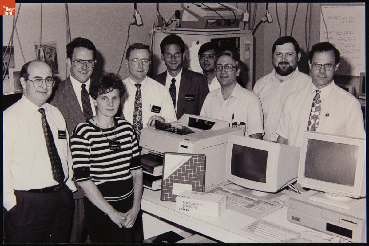 Unisys Continental Bank Visit, July 24, 1991