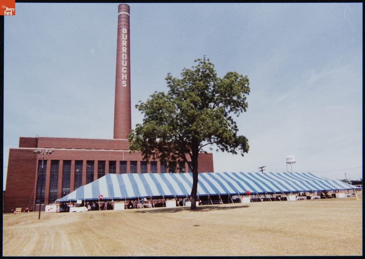 "Big Top" Open House Event in Plymouth, Michigan, Burroughs Corporation, 1987