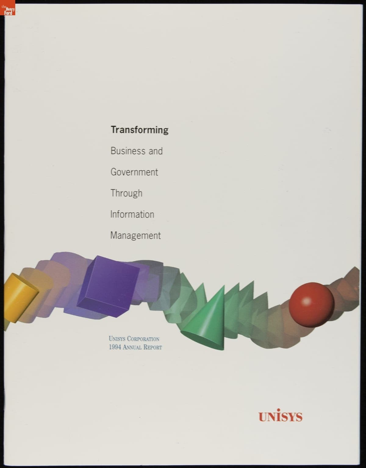 Unisys Corporation Annual Report, 1994